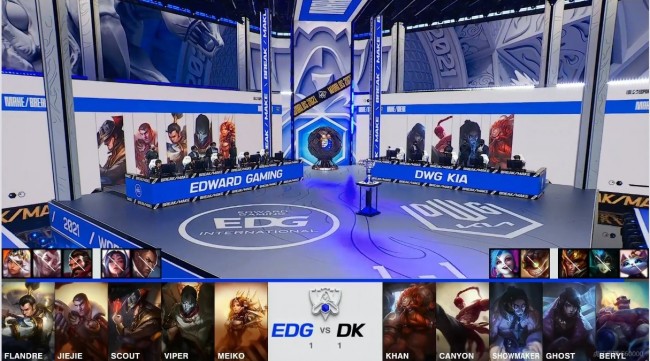 EDG vs DK第三局BP