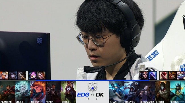 EDG vs DK第五局BP