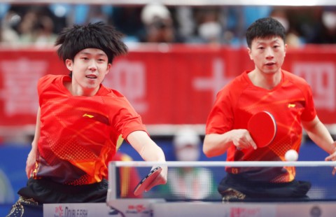 全运会最新乒乓球男双四强名单