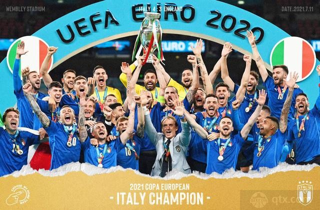 2021欧洲杯冠军花落意大利