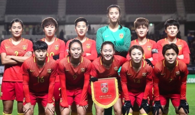 中国女足队队员