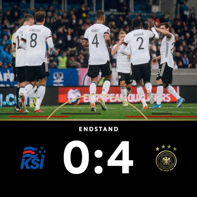 德国4-0冰岛