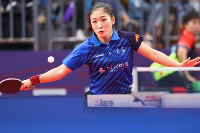全运会乒乓球女单选手刘诗雯