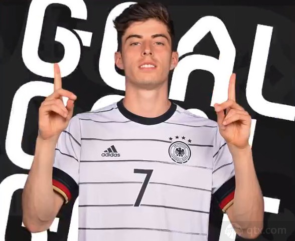 哈弗茨成欧洲杯进球最年轻德国球员