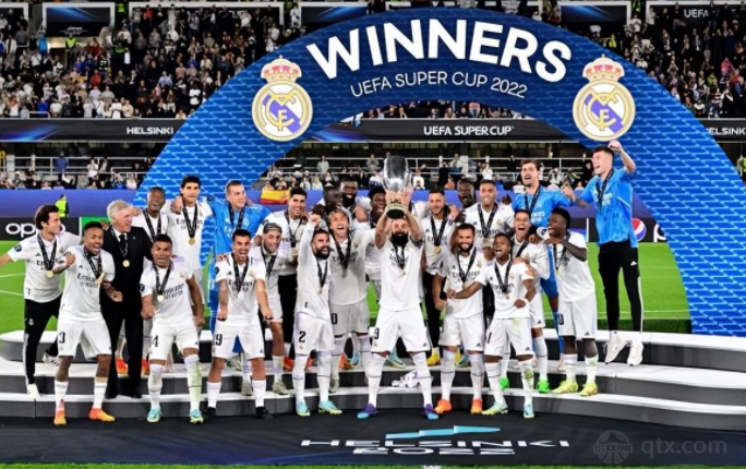 皇家马德里夺得欧洲超级杯冠军