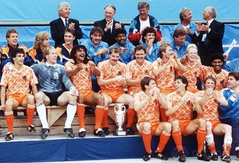 1988年，“三剑客”时代欧洲杯夺冠