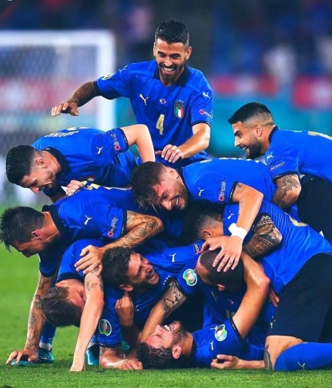 意大利是一支坚不可摧的团队
