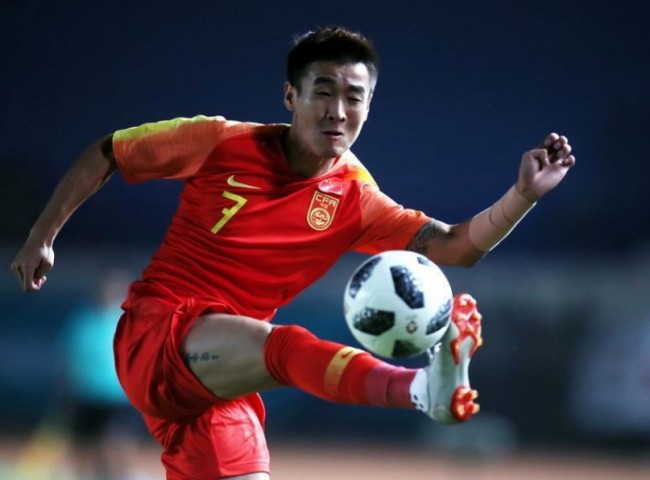 中国男足队员韦世豪
