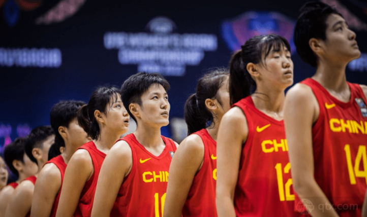 U18中国女篮队员们