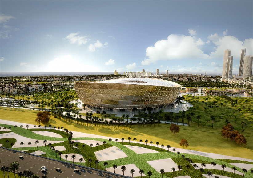 卡塔尔世界杯最大球场_2022卡塔尔世界杯球场_卡塔尔球场