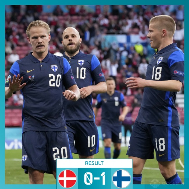 丹麦0-1芬兰