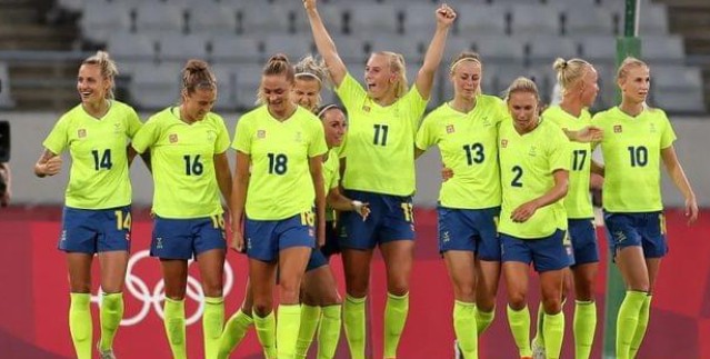 实力强大的瑞典女足
