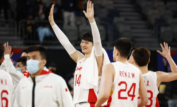 中国男篮队员们