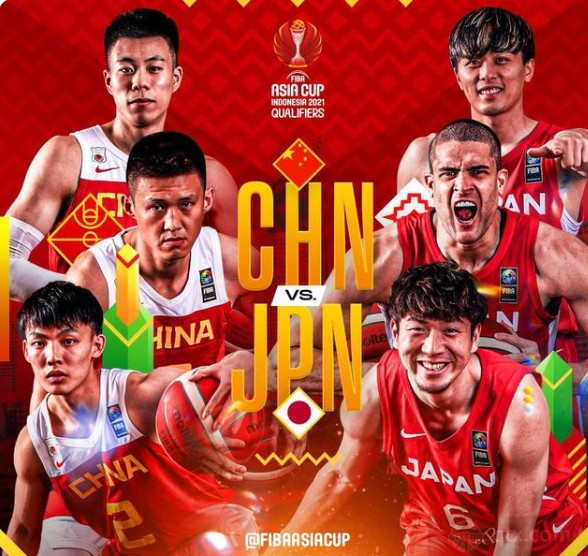 中国男篮对战日本男篮