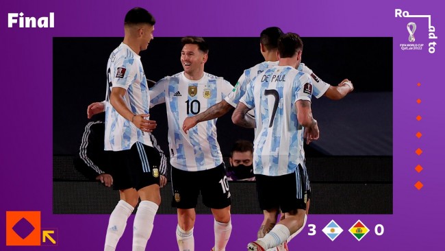 阿根廷3-0玻利维亚
