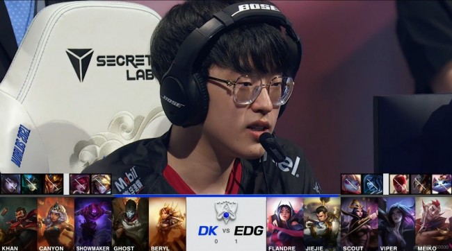 EDG vs DK第二局BP