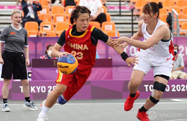 中国三人女篮战胜日本