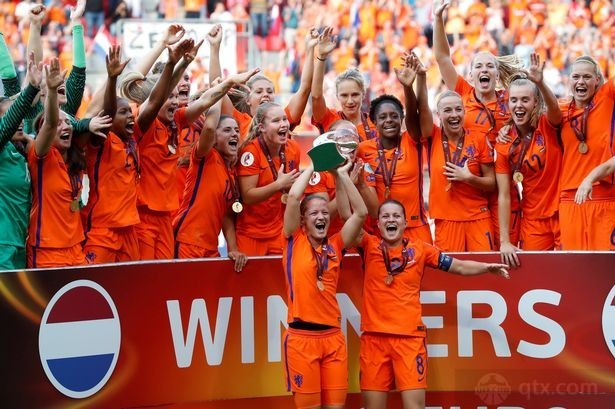 荷兰女足夺得2017年欧洲杯冠军