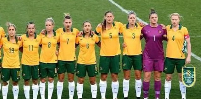 澳大利亚女足队员们