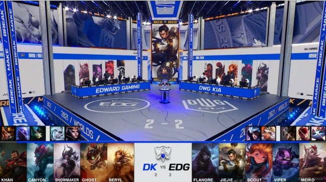 EDG vs DK第四局BP