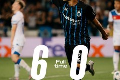 欧冠布鲁日6-0流浪者 布鲁日总比分9-1晋级