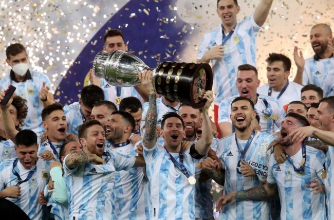 阿根廷获得2021美洲杯冠军