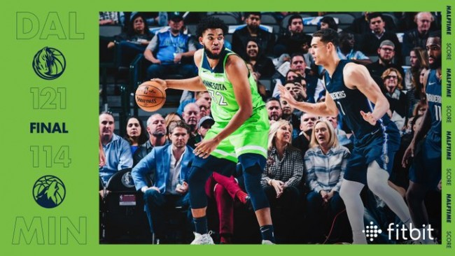 NBA常规赛森林狼VS独行侠录像回放