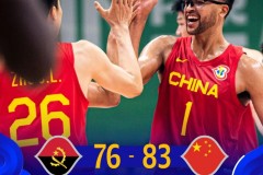 胡金秋20分 中国男篮逆转安哥拉拿到本届世界杯首胜