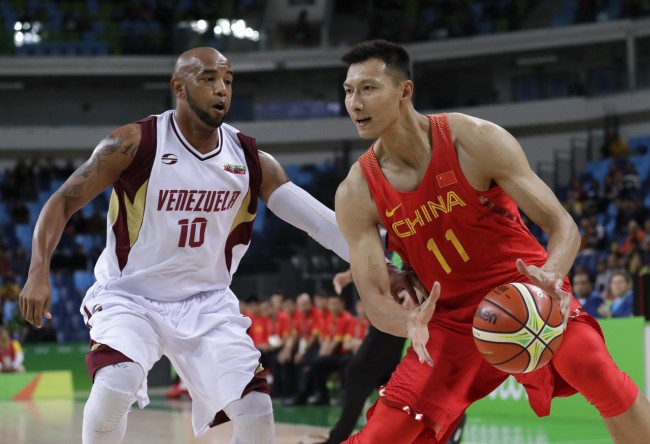 中国男篮世界大赛面对委内瑞拉未尝胜绩