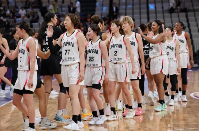 日本女篮三分球命中率高达47.1%
