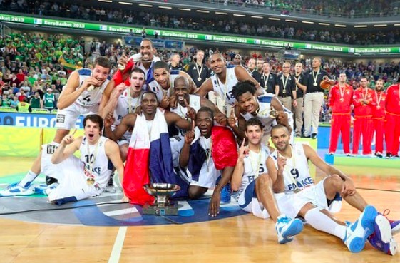 法国在2013年夺得欧锦赛冠军