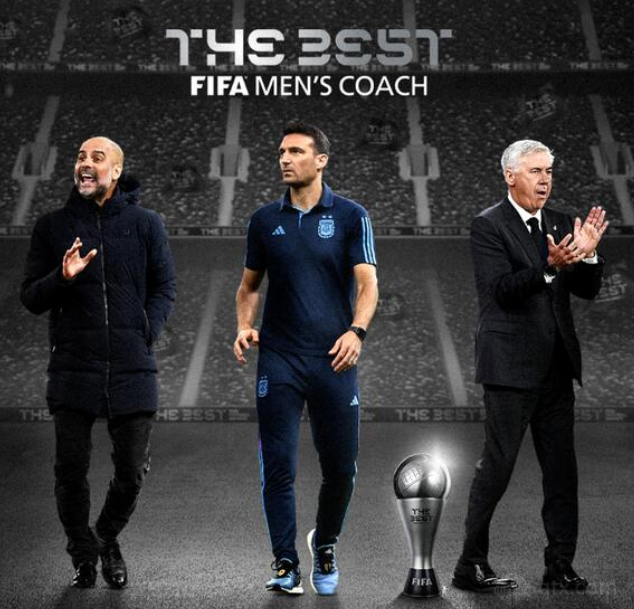 FIFA年度最佳主帅三人候选名单