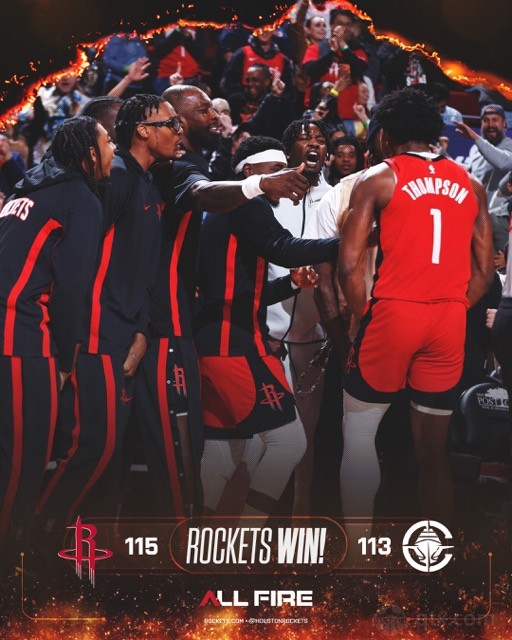 火箭主场115-113险胜快船