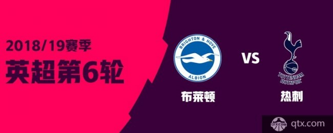 布莱顿vs热刺首发名单公布 孙兴慜出战