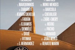 大巴黎战巴黎FC大名单 登贝莱领衔 阿什拉夫缺席