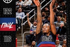 NBA常规赛开拓者客场116-122不敌活塞 坎宁安29+9 阿夫迪亚空砍35分