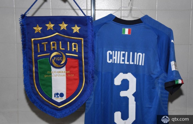 意大利1-1乌克兰 基耶利尼国家队出战纪录追平赞布罗塔