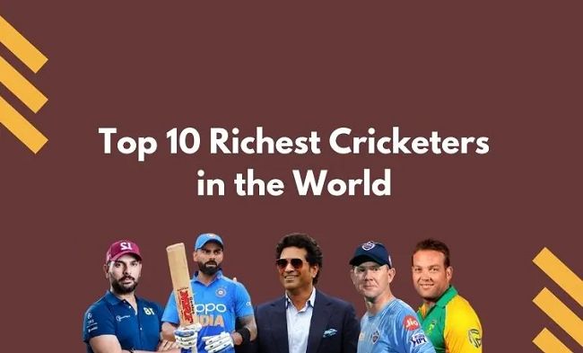 Top 10 Richest Cricketers in the World 2024-25