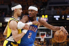 nba常规赛雷霆141-135击败步行者 亚历山大55分马瑟兰36分11板