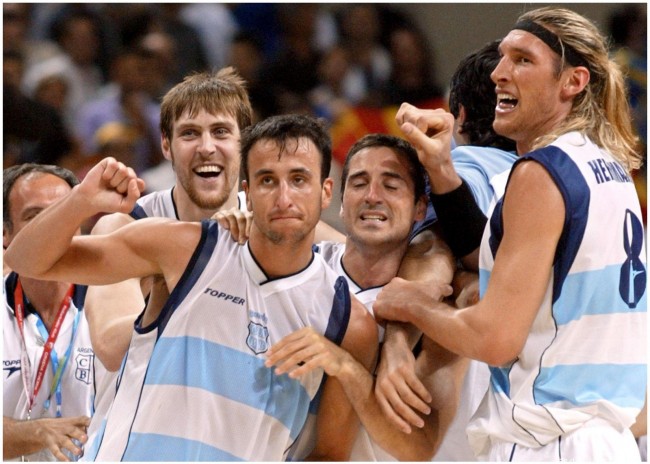 阿根廷篮球奥运会夺冠
