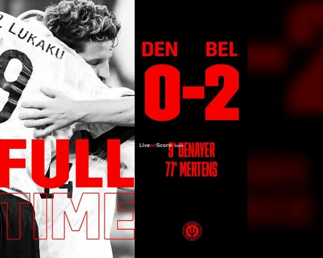 丹麦0-2比利时战报