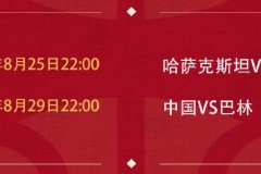 中国男篮8月最新赛程表安排 将要进行两场世预赛