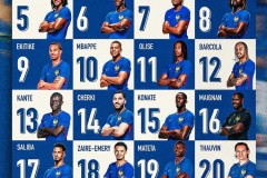 法国队世预赛最新名单及球员号码 法国队11月将对阵乌克兰和阿塞拜疆