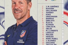 马竞欧冠战圣吉罗斯联合大名单 阿尔瓦雷斯领衔 格列兹曼在列