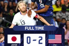 国际友谊赛：日本0-2美国 日本哑火