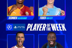 欧冠本周最佳球员候选 枪手曼城有球员入选