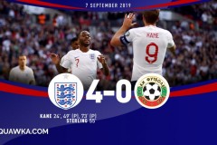 欧预赛英格兰4-0保加利亚战报：凯恩帽子戏法斯特林传射