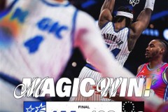 NBA杯魔术客场144-103血洗76人 乔治、恩比德缺阵 马克西空砍20分