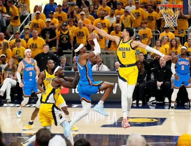 nba总决赛步行者108-91大胜步行者