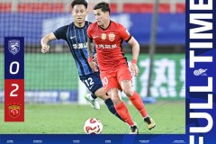 中超武汉三镇0-2上海海港 王燊超维塔尔建功图多列连续中柱
